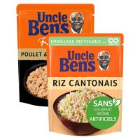 Duo de riz cuisinés curry et méditérranéen - Ben's Original